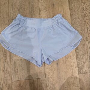 Lululemon Hotty Hot Lilac Athletic Shorts